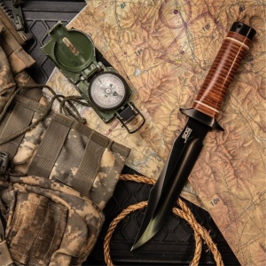 Cutit tactic SOG Bowie 2.0, otel AUS-8, lama 163 mm - Img 24
