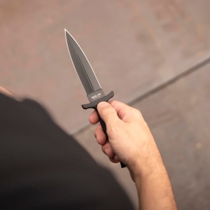 Cutit tactic SOG Nightshade Boot Knife, otel CRYO 440C, lama 95 mm - Img 8