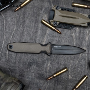 Cutit tactic SOG Pentagon Covert FDE, otel CRYO CPM S35VN, lama 89 mm - Img 13
