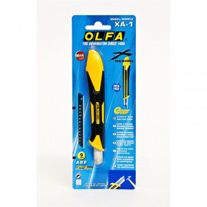 Cutter Profesional 9 mm OLFA XA-1 – Seria X-Design cu Blocare Automata si Maner Ergonomic - Img 3