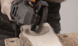 Disc sculptura, razuire si finisare in lemn TURBO Scraper Arbortech, - Img 5