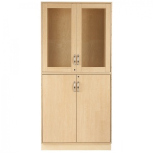 Dulap de depozitare cu usi de sticla/mesteacan CABINET 1, Sjobergs - Img 11