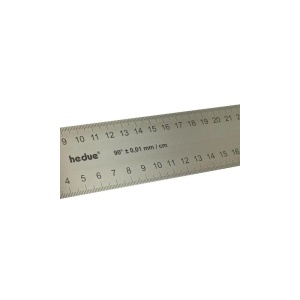 Echer profesional de tamplarie din lemn de nuc si lama inox 35 mm Hedue - Img 8