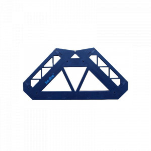 Echer profesional mare pentru tamplarie si constructii Hedue Profix G100 - Img 2