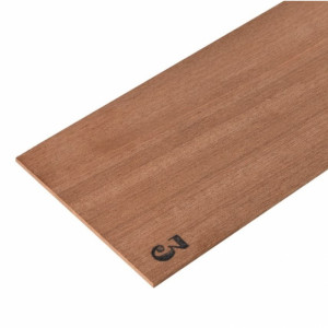 Foaie de lemn de mahon pentru modelism, 3x100x500mm. - Img 2