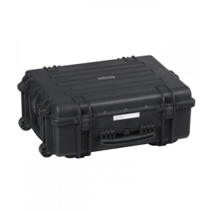 Geanta/ Valiza protectie cu suport burete pentru 12 pistoale, roti si maner telescopic, 5823, 670 x 510 x 262 mm, Explorer cases - Img 10