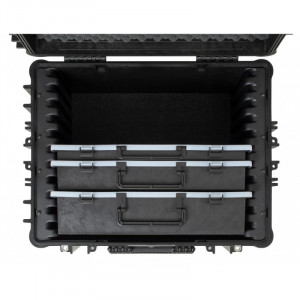 Geanta/ Valiza protectie/depozitare cu roti si maner telescopic, 5833, 670 x 510 x 372 mm, Explorer cases - Img 12