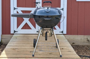 Gratar si smoker pe carbuni de tip kettle Slow 'N Sear® SNS GRILLS 56 CM - Img 3