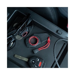 Instrument de salvare SOG Rapid Black + Red, cutter centura si spargator geam - Img 5