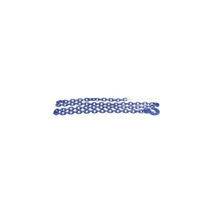 Lanț tip Choker 8mm, 2,5m, cu crlig și ac, albastru - Img 1