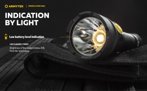 Lanterna EDC Armytek Prime C2 Pro Max White 4000 lm cu acumulator 21700 inclus - Img 14