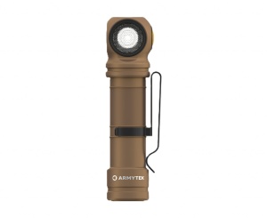 Lanterna frontala Armytek Wizard C2 Pro Max Sand White 4000 lm cu acumulator 21700