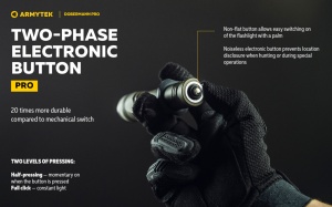 Lanterna tactica Armytek Dobermann Pro Magnet USB Olive Warm 1400 lm cu acumulator inclus - Img 12