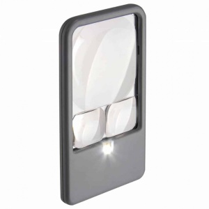 Lupa de buzunar cu LED multi-putere 2,5x, 4,5x și 6x - Carson - Img 7