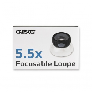Lupa de focalizare LumiLoupe Plus, putere 5.5x, cu suport - Carson - Img 7