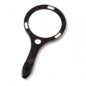 Lupa de mana Lume Series putere 2x/7x cu LED-uri COB, Carson - Img 2