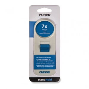Lupa de mana putere 7x cu LED-uri asferice, Carson - Img 6