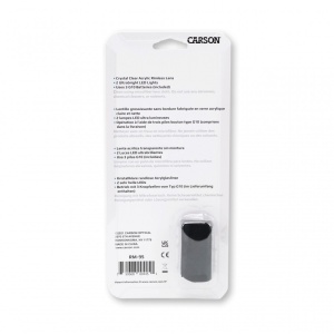Lupa de mana RimFree putere 2x rotunda acrilica cu led, Carson - Img 7