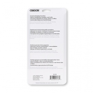 Lupa de mana Seria Rimmed putere 2x/3.5x cu lentile acrilice - Carson - Img 4