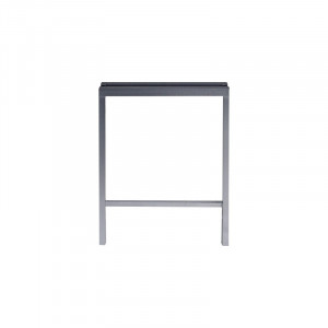 Masă de lucru 1200x600x30 mm, din lemn de fag cu picior metalic dublu - Img 3