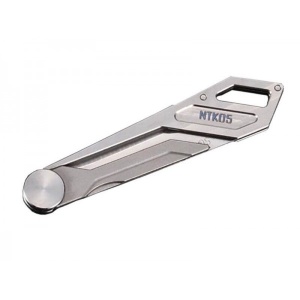 Nitecore NTK05 Cutit din Titan cu Lama de Bisturiu - Img 6