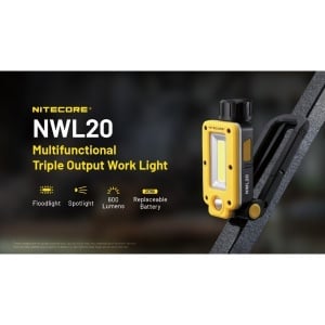 Nitecore NWL20 - Lanterna de Lucru COB 600 Lumeni - Img 7