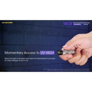 Nitecore TIKI UV - Lanterna Breloc cu Lumina UV - Img 16