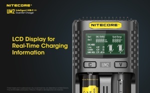 Nitecore UM2 - Incarcator USB Inteligent 2 Sloturi - Img 8