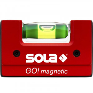 Nivela magnetica compacta GO! magnetic 6.8cm, SOLA - Img 8