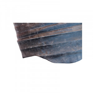 O53 Piele vegetala, tip pull-up, tabacita cu crom, negru, cu grosimea de 1.2-1.4 mm - Img 4
