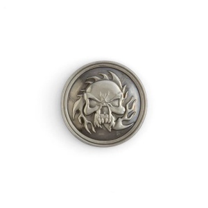 Ornament cap de mort - Tandy Leather SUA - Img 6