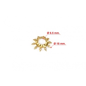 Ornament din alama tip H/3 pentru navomodele / hobby, Amati Italia - Img 4