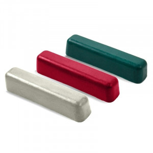 P03 Set compus mic de ascutire 3 x 25gr (Verde, Rosu, Alb), BeaverCraft - Img 2