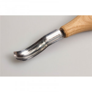 P8A/14 Dalta de palma in forma de U, indoita, scurta, taietura nr 8 (14mm), BeaverCraft - Img 4