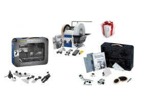 Pachet masina de ascutit, Tormek T-8 si kit TNT-808 si HTK-1006 - Img 2