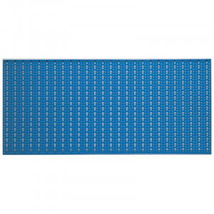 Panou perforat orizontal de 1000x500mm albastru - Img 2