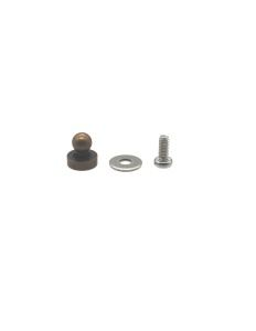 Parte inferioara cu surub M2,5 x 6 mm pentru sisteme fixare LOXX, diverse finisaje - Img 2