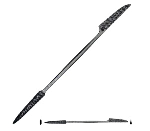 Raspel pentru sculptura lemn si marmura B189, Milani Utensili
