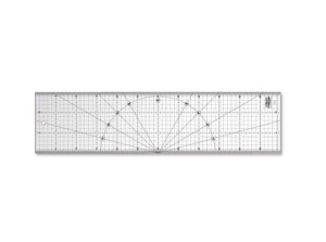 Rigla gradata profesionala OLFA MQR-15x60 cm, pentru Patchwork si Quilting