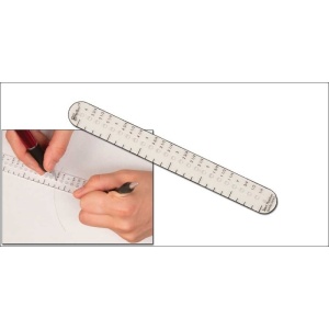 Sablon 153 mm taiere cercuri pentru pielarie, Tandy Leather SUA
