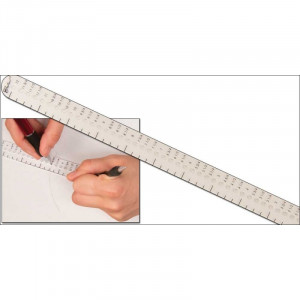 Sablon 306 mm taiere cercuri pentru pielarie, Tandy Leather SUA - Img 2