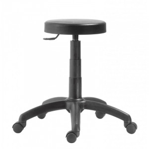 Scaun profesional 1290 Pu Taburet, rotativ din poliuretan - Img 2