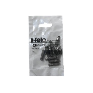 Set 10 biti Felo, seria Industrial profil Torx Plus, C6.3, IP30, 25mm - Img 1