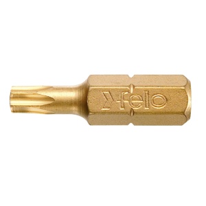 Set 10 biti Felo, seria TiN Plus profil Torx, C6.3, TX30, 25mm - Img 2