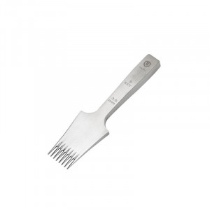 Set 3 dalti pielarie tip frantuzesc reverse WUTA de 3mm - Img 4