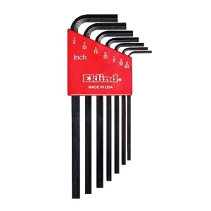 Set chei locas hexagonal lungi 5/64"-1/4" 7 piese