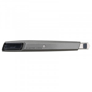 Set Cutter / cutit utilitar metalic mic NT Cutter - 9mm + 10 lame de schimb - Img 7