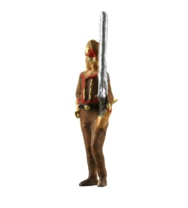 Set de 16 figurine de metal cu accesorii pentru navele marinei spaniole - Artesania Latina - Img 10
