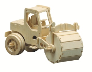 Set de constructie din lemn „Cilindru” debitat cu laser Pebaro
