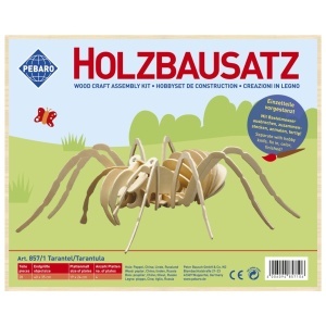 Set de constructie din lemn "Tarantula" debitat cu laser Pebaro - Img 2